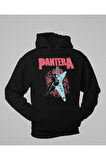 Pantera Müzik Grubu Baskılı Unisex Oversize Rock Metal Hoodie