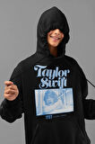Özel Tasarım Taylor Swift Baskılı Unisex Oversize Şarkıcı Hoodie
