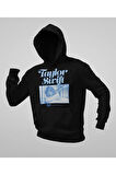 Özel Tasarım Taylor Swift Baskılı Unisex Oversize Şarkıcı Hoodie