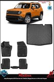 Jeep Renegade 2015 Sonrası ALT Bagaj Havuzu&Havuzlu Paspas ve TON KOKU