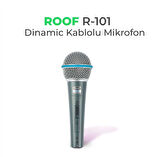 ROOF R-101 600 Ohm MİKROFON (Dinamic) 