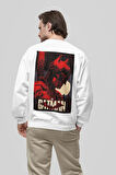 The Batman Dc Karakter Baskılı Unisex Oversize Kahraman Sweatshirt