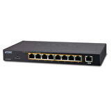 Yönetilemeyen Masaüstü Tip Switch (Unmanaged Desktop Switch)&lt;br&gt;
8-Port 10/100/1000T 802.3at/af PoE+ Injector (Port başına 30.8 watt) (PoE Güç Bütçesi maks. 100 watt)&lt;br&gt;
1-Port 10/100/100