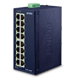 Endüstriyel 16-Port 10/100TX Fast Ethernet Switch (-40~75 derece C)&lt;br&gt;
Industrial 16-Port 10/100TX Fast Ethernet Switch (-40~75 degrees C)