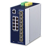 Endüstriyel Tip Yönetilebilir Ethernet Switch (Industrial Managed Ethernet Switch)&lt;br&gt;
L3&lt;br&gt;
8-Port 10/100/1000T&lt;br&gt;
8-Port 100/1000X SFP yuva