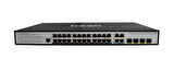 Beek L2 Yönetilebilir Switch&lt;br&gt;
24 x 10/100/1000Mbps IEEE802.3af/at PoE+ port (Port başına 30.8 watt) (PoE Güç Bütçesi maks. 400 Watt)&lt;br&gt;
4 x 10/100/1000BASE-T port (combo)&lt;br&gt;
4 x
