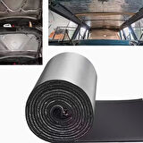 Araç Kaput Altı Yalıtım 120x100cm 9mm Folyolu Yapışkanlı Karavan Oto Ses Ve Isı Yalıtım Malzemesi