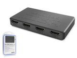 Hdmi Splitter 4K 1 In 4 Out + Usb Güç Kablosu - Siyah HDX1372