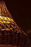 Bambu Avize Rattan Aydınlatma: PİRAMİT