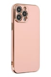 Iphone 15 Pro Max Kılıf Volet Silikon - Pembe