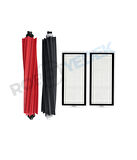 Roborock Q5 Pro, Q5 Pro Plus Uyumlu Yedek Ana Fırça ve Hepa Filtre-4 Parça