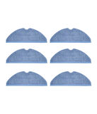 Roborock G10 Uyumlu 6 Adet Mop Fiber Bez Paspas