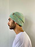 Retrobird Reglanlı Unisex Bere Kadın Mint