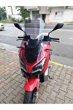 RKS Reale 125 Siperlik Ön Cam 2023 2024 Model 65cm Açıkfüme Renkli 4mm ORTA BOYLU Cam