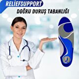 MagicFoot Reliefsupport Doğru Duruş Tabanlığı - Topuk Dikeni - Düz Tabanlık Ve Içe Basma Sorunları Önleyici