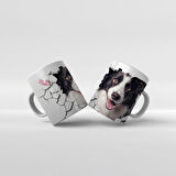 Baskılı Kupa Bardak Sevimli Köpekler - 14