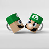 Baskılı Kupa Bardak Nostaljik Oyun Kahramanı Süper Mario - 2