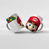 Baskılı Kupa Bardak Nostaljik Oyun Kahramanı Süper Mario - 3
