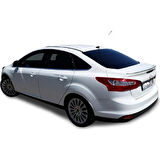 Ford Focus 3 Sedan Krom Cam Çıtası 2012-2018 8 Parça Paslanmaz Çelik