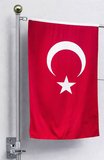 20x30 cm Türk Bayrağı – İç ve Dış Mekan Kullanımına Uygun – Duvar, Balkon, Okul ve Tören Bayrağı
