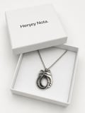 Özgürlük Temalı Kelepçe Kolye Gümüş Renk Unisex Hediye Takı
