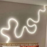 Neon Rgb Led - Sese Müziğe Duyarlı Kumandalı -çok Renkli - 2,5 Metre -