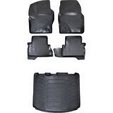 Ford Kuga 3D Havuzlu Paspas 2012-2019 + Bagaj Havuzu