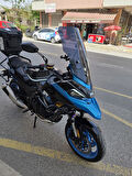 MOTOCAM RKN 530 ADV Siperlik Ön Cam 2021-2025 Model 55cm Siyah Renkli 4mm