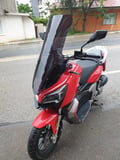MOTOCAM RKS Reale 125 Ön Cam 2023-2026 Model 78cm Siyah Renkli 4mm UZUN