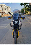 MOTOCAM RKS SVT 650 X Siperlik Ön Cam 2023 2025 Model 50cm Açıkfüme Renkli 4mm UZUN CAM