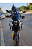 MOTOCAM RKS SVT 650 X Siperlik Ön Cam 2023 2025 Model 50cm Açıkfüme Renkli 4mm UZUN CAM