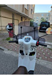 MOTOCAM RKS VPS 125 Siperlik Ön Cam 2022-2025 Model 42cm Füme Renkli 4mm