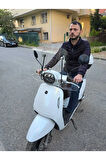 MOTOCAM RKS VPS 125 Siperlik Ön Cam 2022-2025 Model 42cm Şeffaf Renkli 4mm