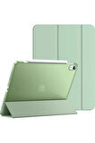 İpad 11.Nesil A16 A3354 /A3355 /A3356 İle Uyumlu Uyku Modlu Yatay Standlı Sert Smart Tablet Kılıfı
