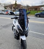 MOTOCAM RMG Moto Gusto Dream 150 Ön Cam 2023-2026 Model 75cm Siyah Renkli 4mm UZUN