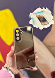 Samsung Galaxy A36 5G Uyumlu Kaliteli Sararmaz Bej-Şeffaf Kılıf - Kırılmaz Cam Hediyeli