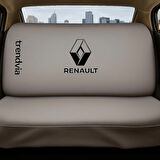 Renault Gri Renk Ön ve Arka Koltuk Kılıfı Penye Servis Seti – Araba Koltuk Koruyucu