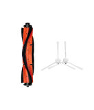 Roidmi Eve Vacuum Mop Uyumlu Yedek Ana Fırça ve Yan Fırça-3 Parça