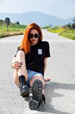 REVVED PAGES Logo Baskılı T-Shirt Unisex