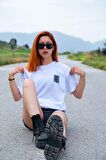 REVVED PAGES Logo Baskılı T-Shirt