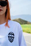 REVVED PAGES Kuru Kafa Baskılı T-Shirt