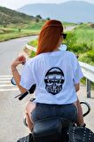 REVVED PAGES Kuru Kafa Baskılı T-Shirt