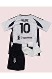 Yenteks Juventus Kenan Yıldız Çocuk Forma Takımı 4'lü Set Çorap+Bileklik Hediyeli
