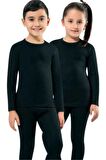 Çocuk Termal Alt-üst Içlik Takım Erkek / Kız Çocuk