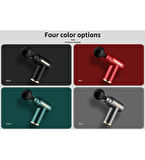 4 Başlıklı 6 Kademeli Titreşimli Şarjlı Mini Masaj Aleti