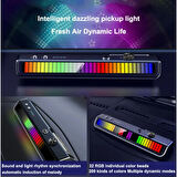 Ozmik Akıllı araç parfüm sprey aromaterapi ve cep numarası geçici park işareti  RGB renkli müzik 