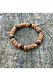 8 mm Rudraksha Coconat Kadın Erkek Bileklik