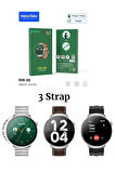 RW 50 Super Size Round Watch Prayer Times Tasbih Premium Version