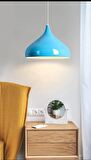 Rsylight Retro Metal Dekoratif Salon Tavan Mavi Aplik 