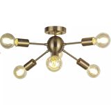 Rys  Retro Eskitme Kaplama 6Lı Dekoratif Tavan Plofyoner Avize